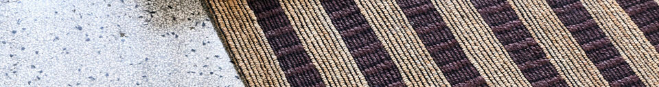 Material Details Rug 130 x 85 cm Jute Brown and Natural HDBlock