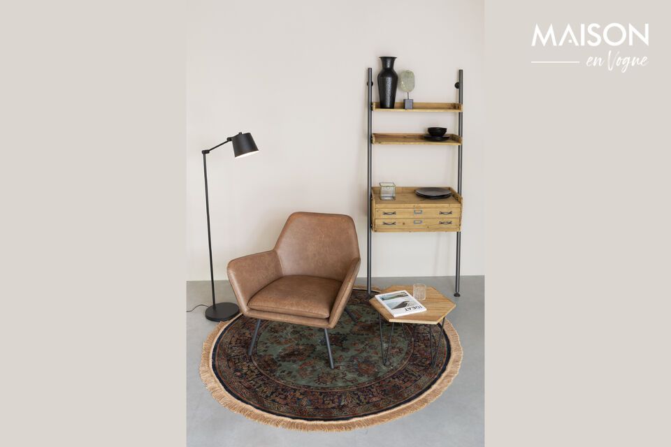 Discover the timeless charm of the Raz 160x160 cm rug