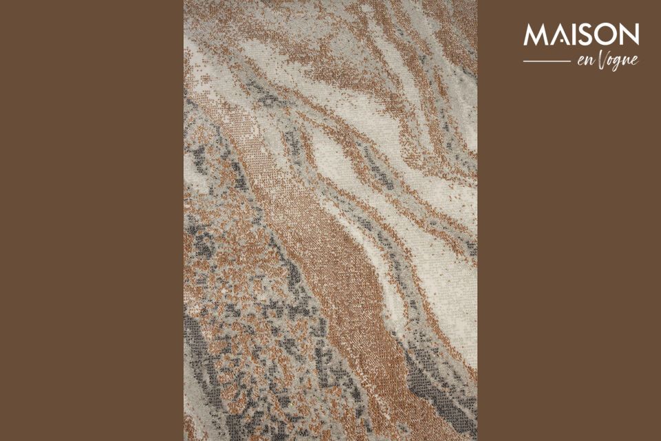 Elevate your interior with the Solar rug, inspired by the celestial splendors of space