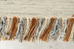 Miniature Rug 160x230 cm in orange recycled plastic Saigon 15