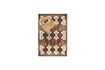 Miniature Rug 160x230 cm in red polyester Maron 3