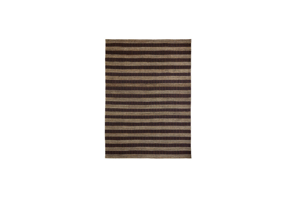 Rug 160x230 cm Jute Brown and Natural Block House Doctor