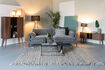Miniature Rug 170x240 cm in grey-blue wool Frills 9