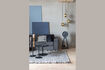 Miniature Rug 170x240 cm in grey-blue wool Frills 13