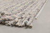 Miniature Rug 170x240 cm in grey-blue wool Frills 2