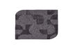 Miniature Rug 170x240 cm Viscose and Wool Grey Livo 1