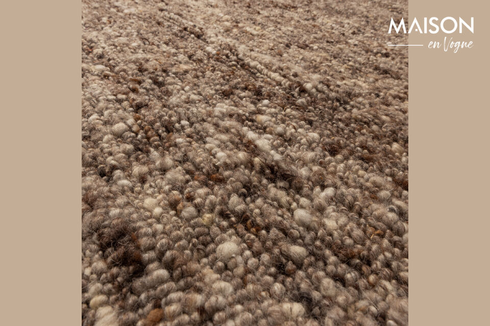 Crafted from 70% wool and 30% cotton