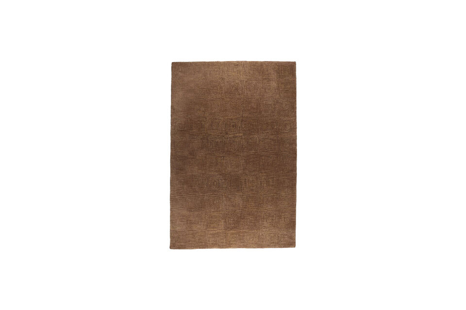 Rug 200x300 in rust polyester Maryland DutchBone