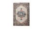 Miniature Rug 300x200 cm in blue fabric Mahal Clipped