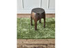 Miniature Rug 90x200 cm Viscose Green Shine 2