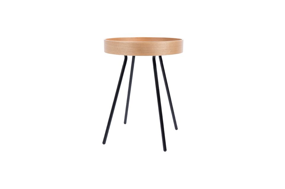 Runder Beistelltisch aus Eichenholz Oak Tray - 11