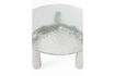 Miniaturansicht Runder Couchtisch aus Glas und Silber Marly 8