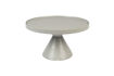 Miniaturansicht Runder Couchtisch aus grauem Aluminium Floss 1