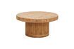 Miniaturansicht Runder Couchtisch aus hellem Rattan Barbados 5