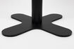 Miniaturansicht Runder Outdoor-Bistrotisch aus schwarzem Metall Sanjay Outdoor 4
