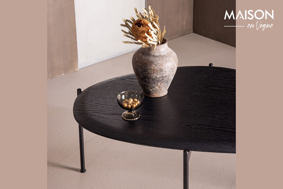 Luchtig design MDF met metalen poten Compacte salontafel  De Kota salontafel van het Nederlandse