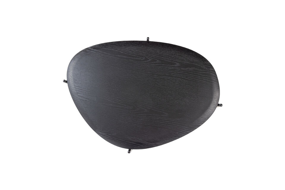 Materiaal De salontafel is gemaakt van MDF met een fineerlaag waarin de houtnerven goed zichtbaar