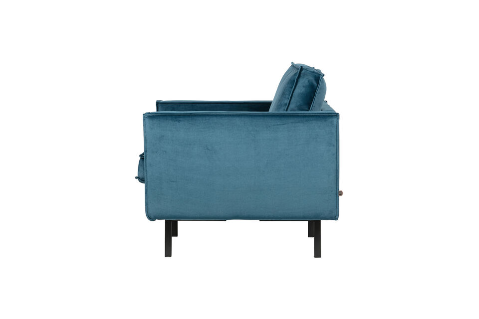 Robustes und modernes Design Teil der beruhmten Rodeo-Serie Bezogen mit reichem Samt (100%