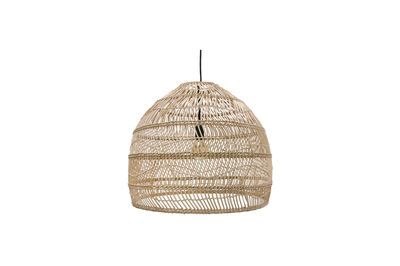 Sancy natural wicker hanging lamp size M