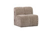 Miniature Sand rib fabric dining bench Mojo 5