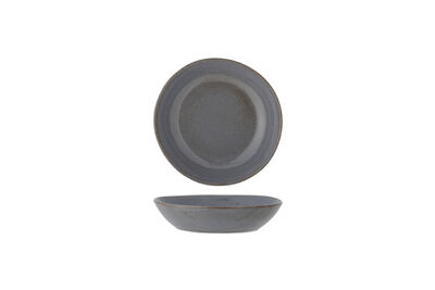 Sandrine Assiette Creuse, Gris, Grès