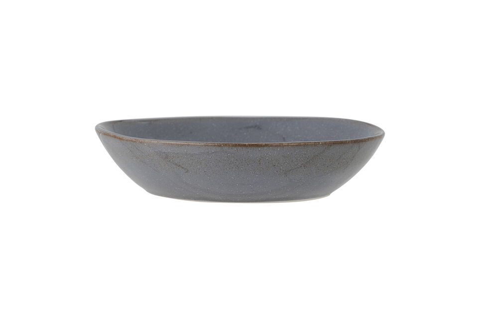Sandrine Assiette Creuse, Gris, Grès - 5