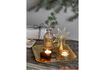 Miniatuur Sanga Tray w/Votive, Gold, Glass 2