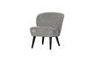 Miniature Sara green ribbed armchair 3