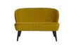 Miniature Sara ochre velvet sofa 1