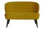 Miniature Sara ochre velvet sofa Clipped