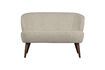Miniature Sara off-white sheepskin effect sofa 1