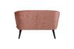 Miniature Sara pink velvet sofa 4