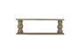 Miniatura Scaffale da parete 80 cm in MDF naturale Solan Foto ritagliata