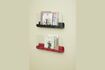 Miniatura Scaffale da parete in metallo rosso Shack 4