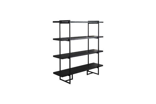 Scaffale di classe in legno nero