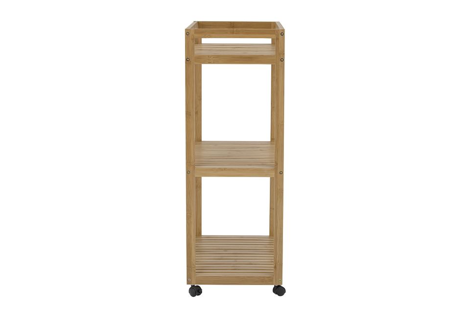 Uno scaffale di design del marchio danese Bloomingville