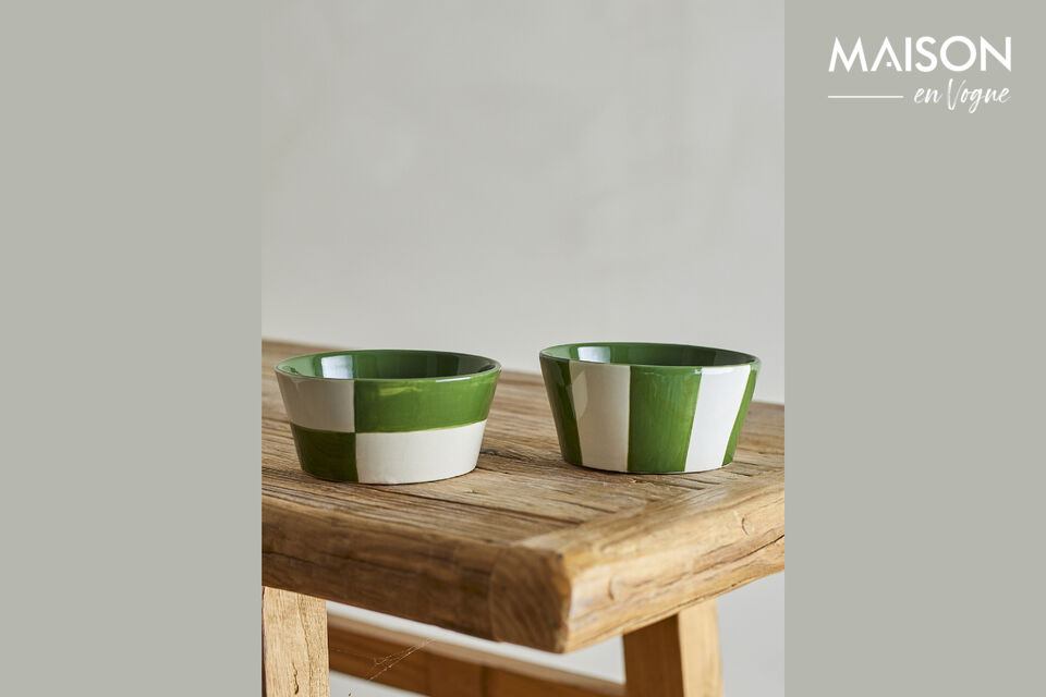 Die Floki Schale von Bloomingville ist ein 4er-Set mit markanten
