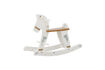 Miniatuur Schommelpaard van wit MDF Ruddy 5