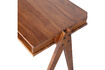 Miniaturansicht Schreibtisch 120x50 cm Akazienholz braun Compartment 5