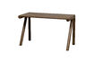 Miniaturansicht Schreibtisch 130x60 cm Mangoholz dunkelbraun Tug 1
