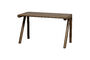 Miniaturansicht Schreibtisch 130x60 cm Mangoholz dunkelbraun Tug ohne jede Grenze