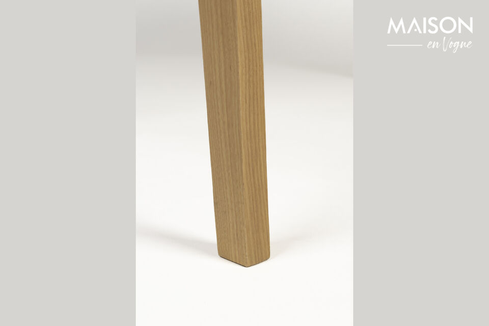 Scrivania in legno beige Kaat - 21