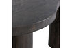 Miniatura Scrivania/Tavolino organico 150x70cm MDF Marrone scuro MAAN 8