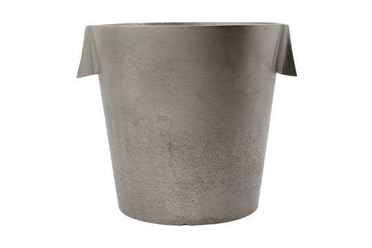 Seau à champagne en aluminium gris Buck