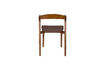 Miniatura Sedia con braccioli in legno di noce Northwood 6