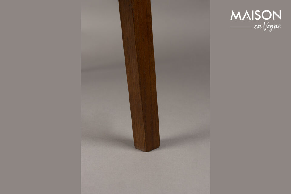 Sedia con braccioli in legno di noce Westlake - 11