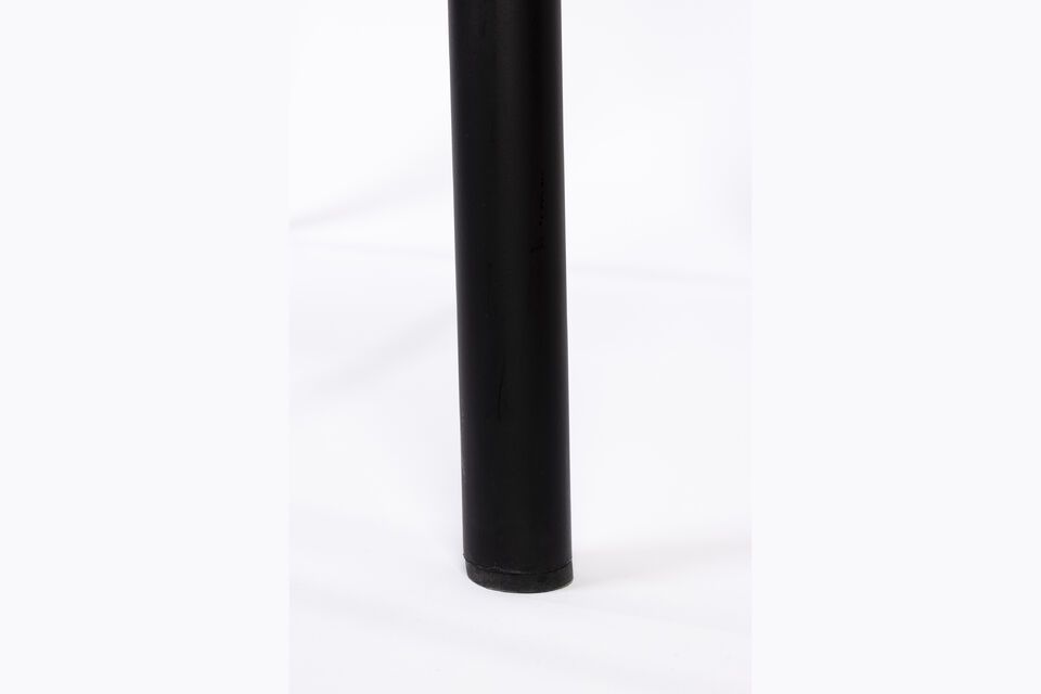Sedia da bancone in velluto rosa Brit - 14