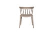 Miniatura Sedia da giardino a barre plastica taupe Bliss 7