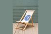 Miniatura Sedia da giardino in legno chiaro Rochette 1