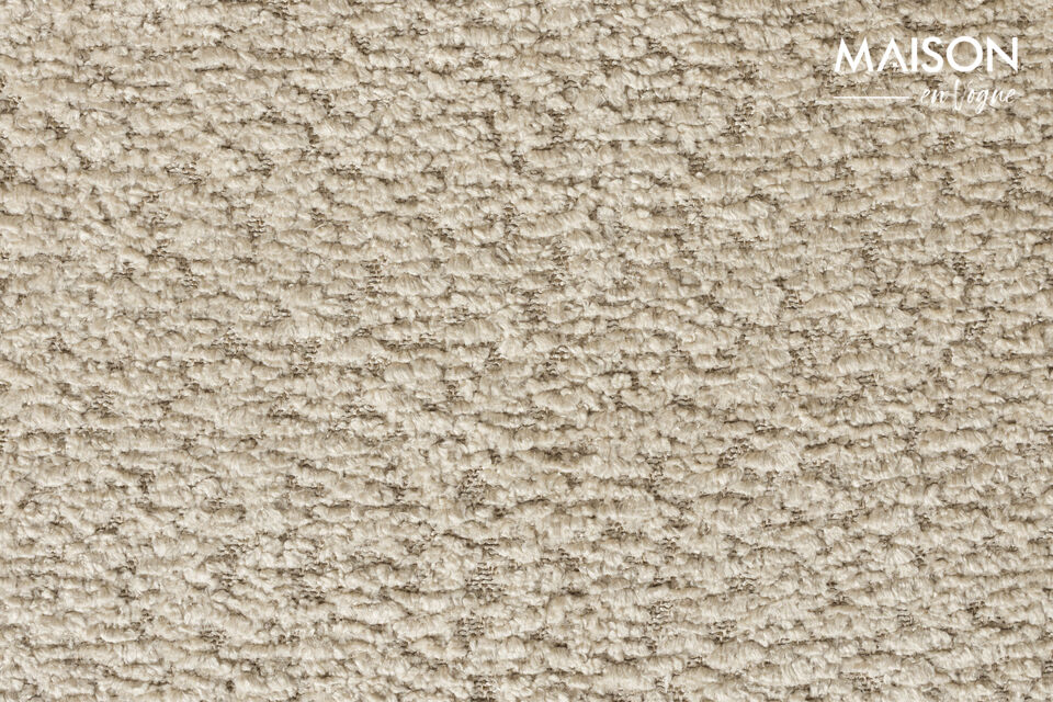 Sedia da pranzo beige Fenna - 7